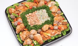 Chicken & salad platter