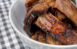 Chinese barbecued pork spare ribs